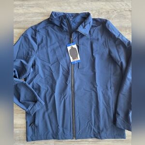 🔵 32 Degrees HEAT Full Zip Jacket — Navy (NWT, Size L)